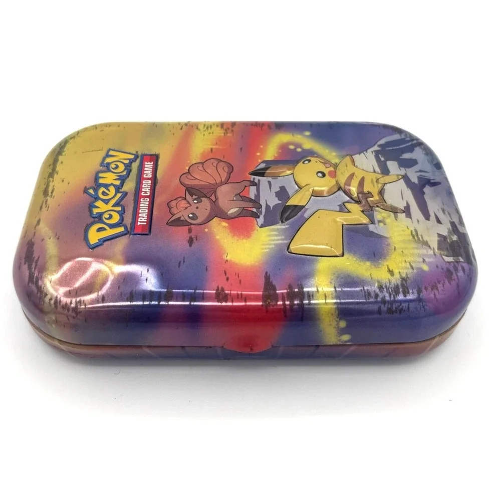 Pokemon TCG Kanto Power Mini Tin C20 Pikachu Vulpix Ed. Galar Pals EMPTY Case